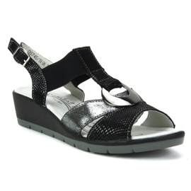 Filippo DS745 / 19 Bk Black sandals 1 Filippo DS745 / 19 Bk Black sandals 1