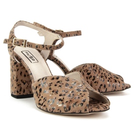 Filippo 1449 Panterka sandals beige 2