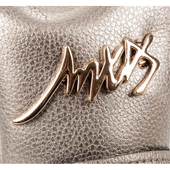 High sneakers with velcro grey yellow multicolored 1