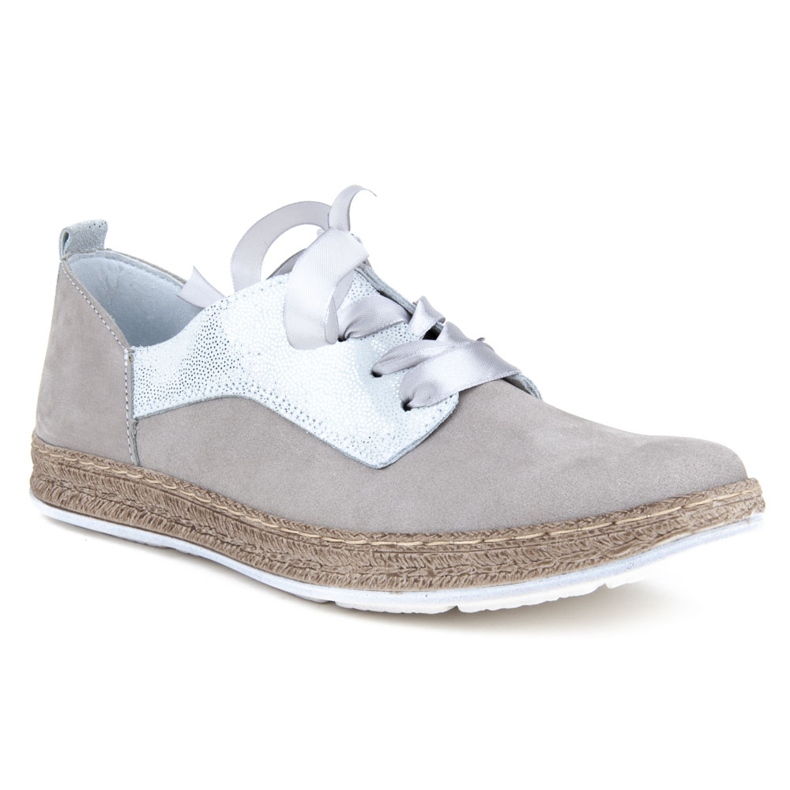 Filippo 511S shoes gray nubuck silver grey 1