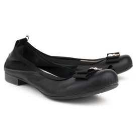 Black Filippo 480 ballerinas 2