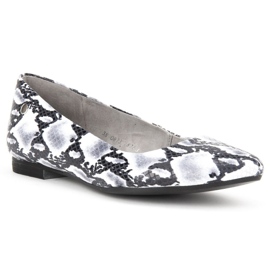 Filippo shoes 00873-62 / 00-5 Snake Black and White grey 1