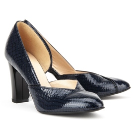 Shuttles Filippo F280 Granat Crocodile navy blue 2 Shuttles Filippo F280 Granat Crocodile navy blue 2