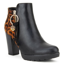 Filippo DBT1007 / 19 Bk Br Black Brown boots 1