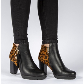 Filippo DBT1007 / 19 Bk Br Black Brown boots 2