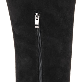 Filippo DKZ1029 / 19 Bk Black boots silver grey 1 Filippo DKZ1029 / 19 Bk Black boots silver grey 1