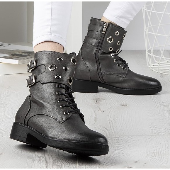 Filippo DBT1015 / 19 Gr Gray boots grey 2