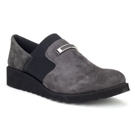 Filippo 010 Gray Suede Shoes grey 1