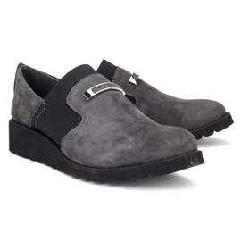 Filippo 010 Gray Suede Shoes grey 2