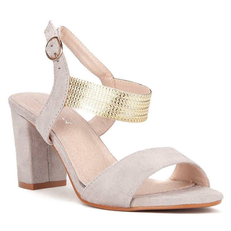 Filippo DS817 / 20 Gr Gray sandals grey 2
