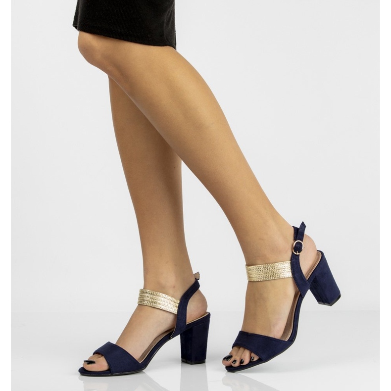 Filippo DS817 / 20 Nv Navy sandals navy blue 1