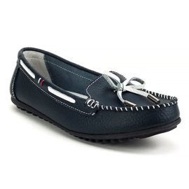 Filippo DP141 / 20 Nv Navy loafers navy blue 1