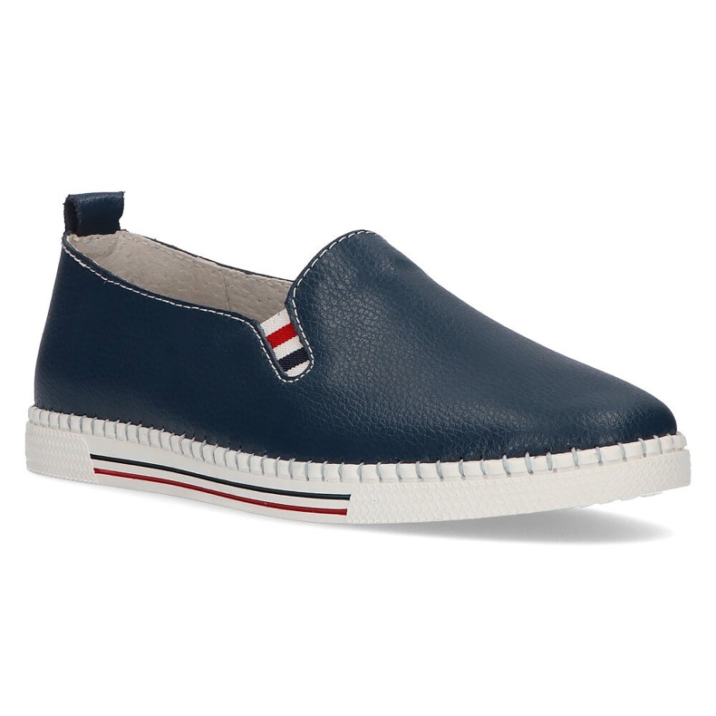 Leather shoes FILIPPO DP066 / 20 Nv navy blue 1