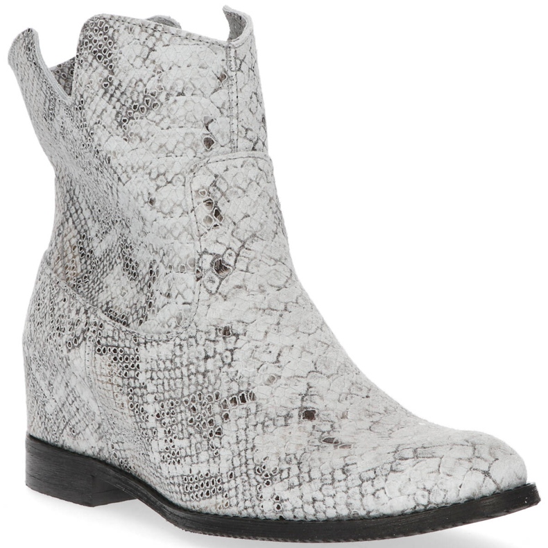 Filippo 30048 Velor Caiman boots grey 1