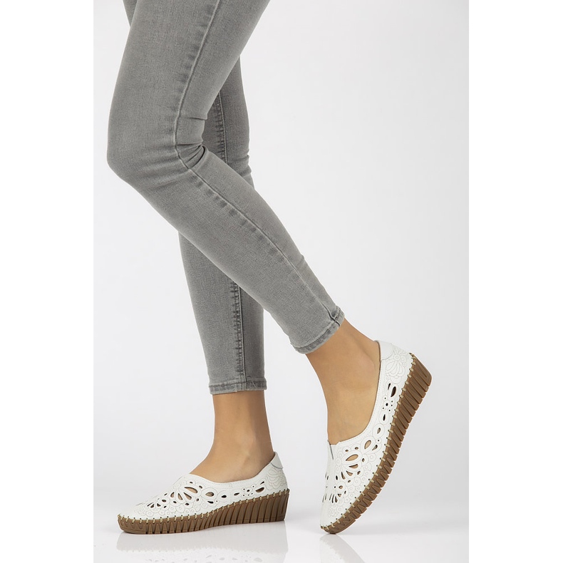 Filippo DP1229 / 20 Wh White low shoes 1