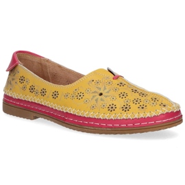 Leather shoes Filippo DP1224 / 20 Yl Yellow 2