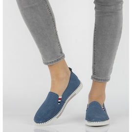 Leather shoes FILIPPO DP1272 / 20 Bl blue 1