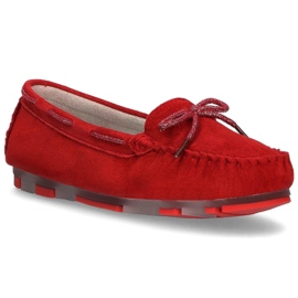 Red Filippo DP1203 / 20 Rd leather loafers 1