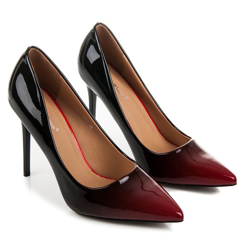 Behandle gyldige indstudering Belle Women Lacquered ombre heels black - KeeShoes