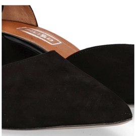 Filippo 1515 Black Suede Sandals 2