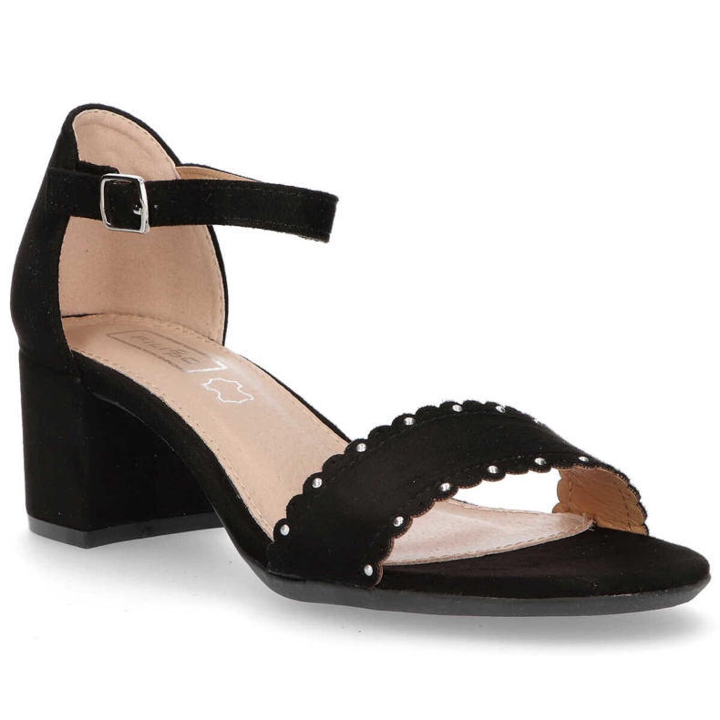 Filippo DS1350 / 20 Bk black sandals 2