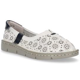 Leather shoes Filippo DP1339 / 20 Wh white 2