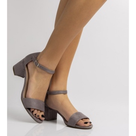 Filippo DS787 / 20 Gr Gray sandals grey 1