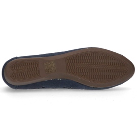 Leather shoes Filippo DP680 / 20 Nv navy blue 2