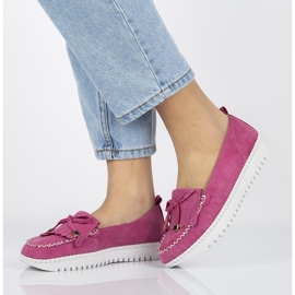 Leather shoes Filippo DP021 / 20 Fh pink 1