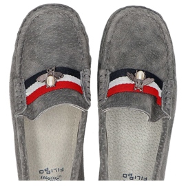 Shoes Filippo DP1406 / 20 Gr Gray grey 1