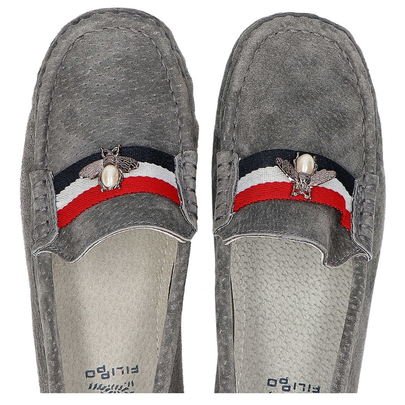 Shoes Filippo DP1406 / 20 Gr Gray grey 1