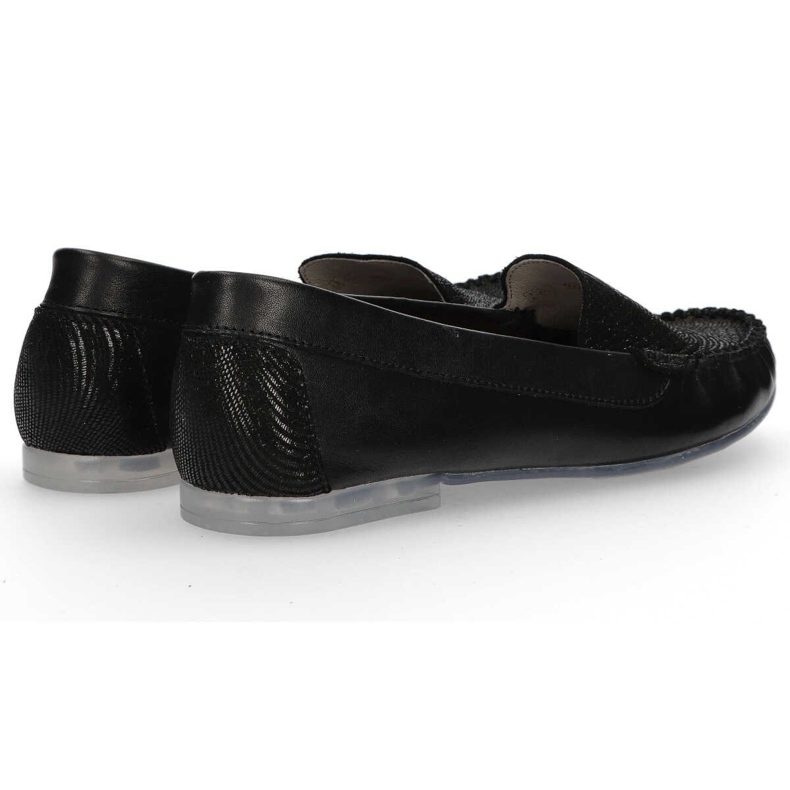 Moccasins Filippo 10016 Tejus black + Black Snake 2
