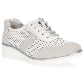 Leather shoes Filippo DP028 / 20 Wh white 1