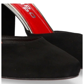 Filippo 2059 / OBL K-Suede pumps black 2 Filippo 2059 / OBL K-Suede pumps black 2