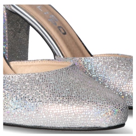 Filippo 2059 / OBL S-90 pumps silver 2