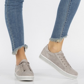 Leather shoes Filippo DP1258 / 20 Gr gray brown grey 1