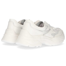 Leather sneakers Filippo DP1410 / 20 Wh white 1 Leather sneakers Filippo DP1410 / 20 Wh white 1