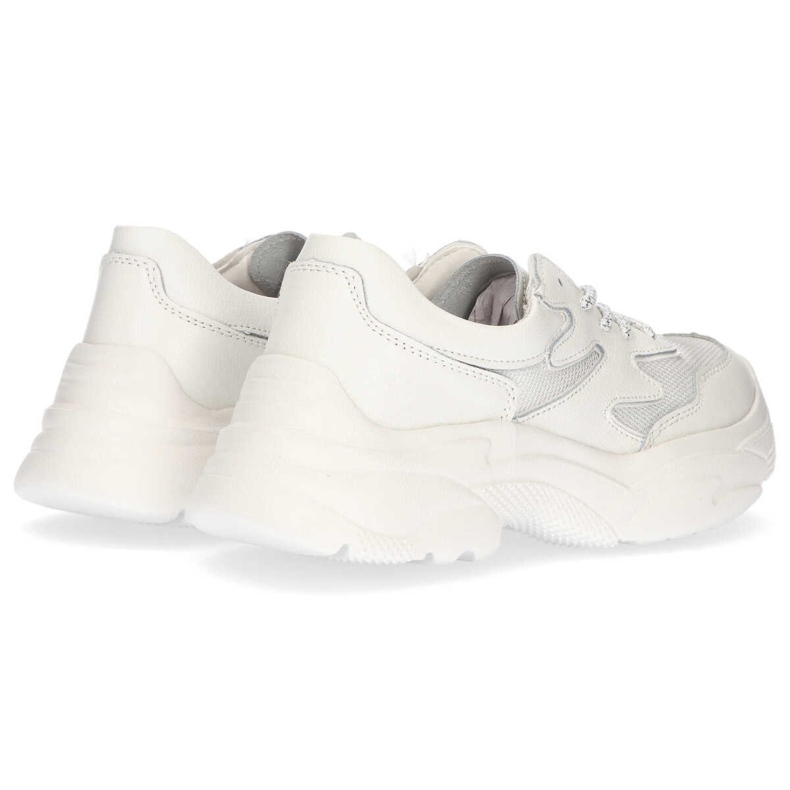 Leather sneakers Filippo DP1410 / 20 Wh white 1 Leather sneakers Filippo DP1410 / 20 Wh white 1
