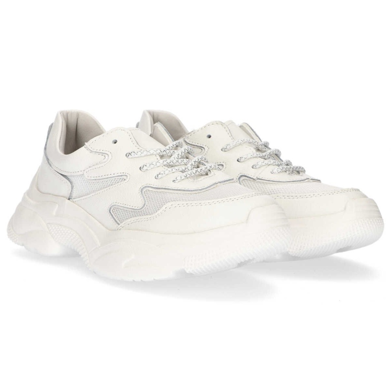 Leather sneakers Filippo DP1410 / 20 Wh white 2 Leather sneakers Filippo DP1410 / 20 Wh white 2