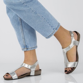 Filippo DS1271 / 20 Si silver sandals grey 2
