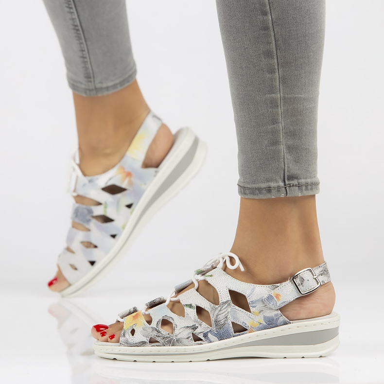 Filippo DS1247 / 20 Gr Yl Gray sandals grey 1