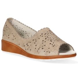 Shoes Filippo DP1399 / 20 Go Gold golden yellow 1