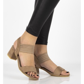 Filippo DS1289 / 20 Beżowe sandals beige 1