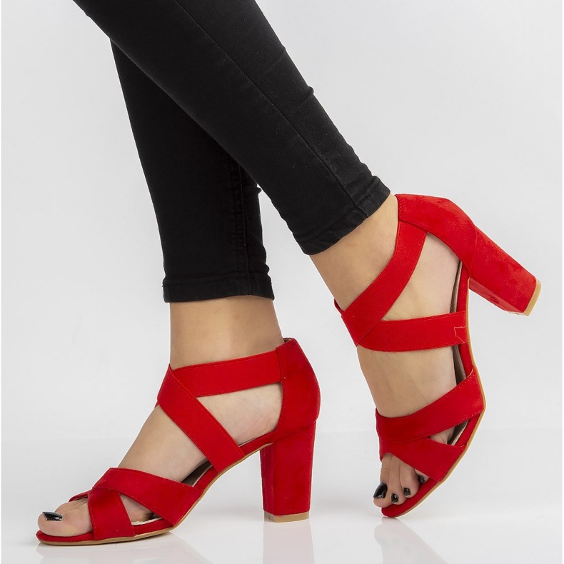 Filippo DS776 / 20 Rd Red sandals 1