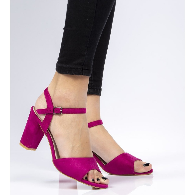 Filippo DS777 / 20 Fh Fuchsia sandals red pink 2