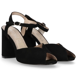 Filippo DS1282 / 20 Bk Black sandals 1 Filippo DS1282 / 20 Bk Black sandals 1