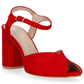 Filippo DS1282 / 20 Rd Red sandals 2