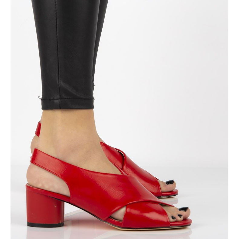 Filippo DS1290 / 20 Rd red sandals 2