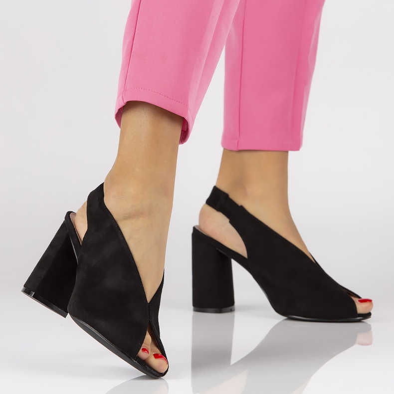 Filippo DS1292 / 20 Bk Black sandals 1 Filippo DS1292 / 20 Bk Black sandals 1