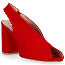 Filippo DS1292 / 20 Rd red sandals 2